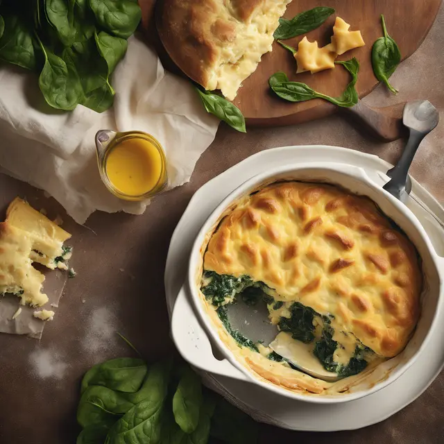 Foto de Spinach and Cheese Casserole