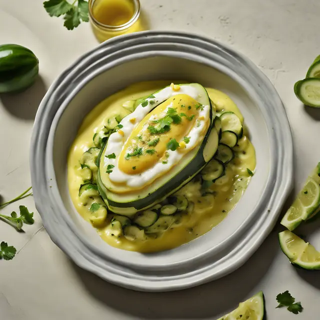 Foto de Zucchini with Egg Sauce