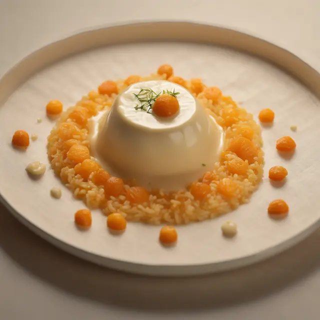 Foto de Arroz and Mandarin Cream