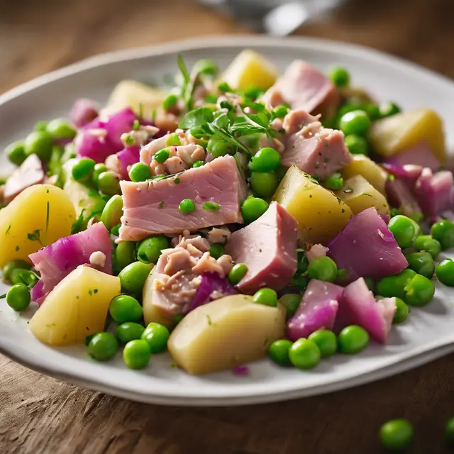 Foto de Tuna, Potato, and Pea Salad