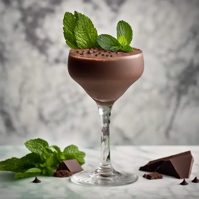 Foto de Cocoa Mint Cocktail