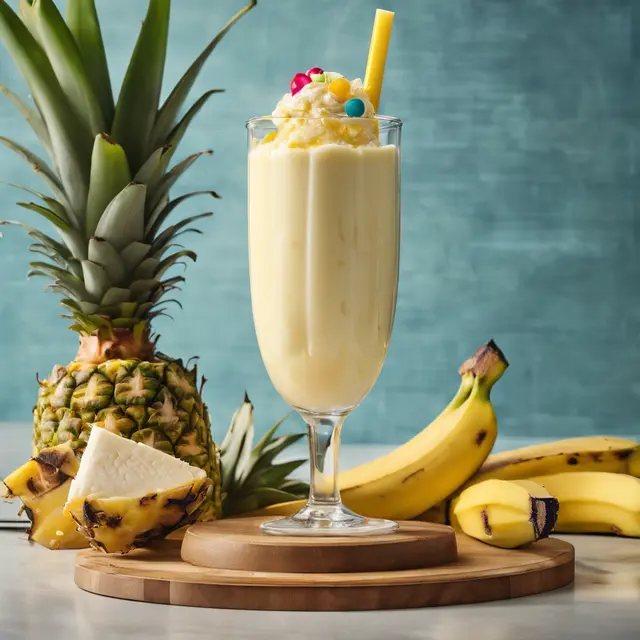 Foto de Banana and Pineapple Milkshake