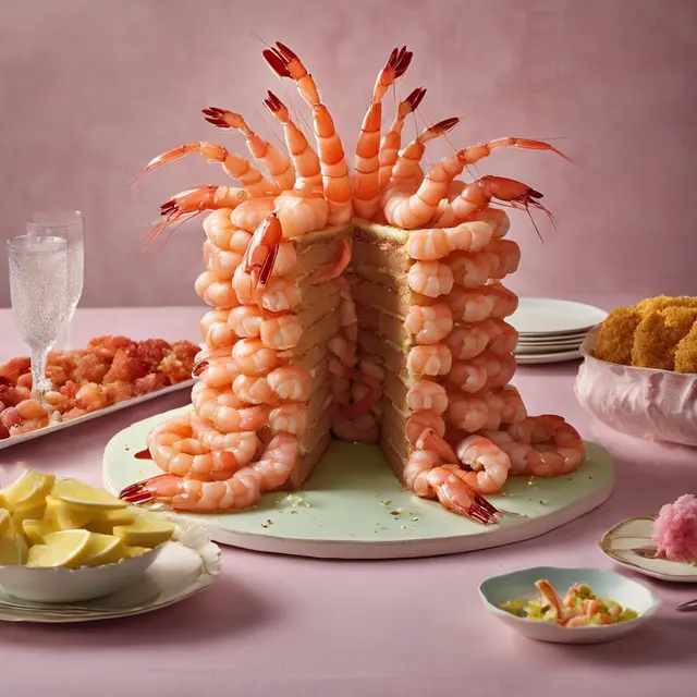 Foto de Party Cake in Shrimp Shape