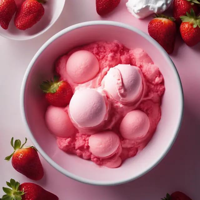 Foto de Strawberry Sorbet