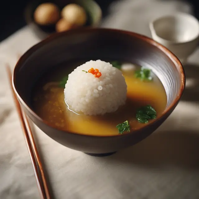 Foto de Rice Ball Soup