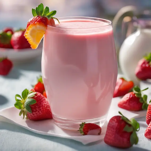 Foto de Strawberry Vitamin with Milk