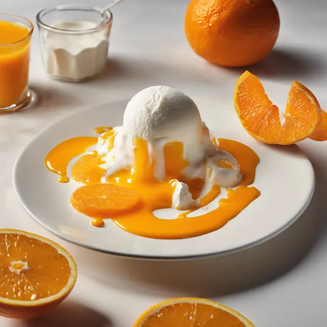 Foto de Orange Vitamin with Milk