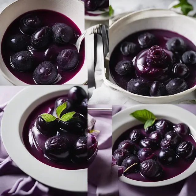 Foto de Black Plum Filling Rocambole