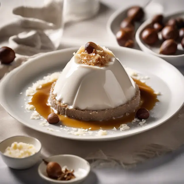 Foto de Crunchy Chestnut and Coconut Pudding