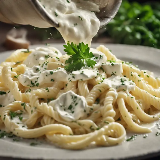 Foto de Ricotta and Garlic Cream Pasta