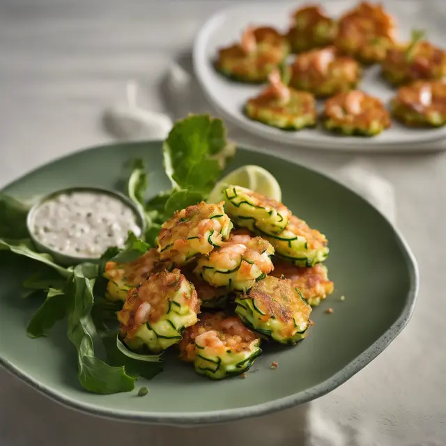 Foto de Zucchini and Shrimp Fritters