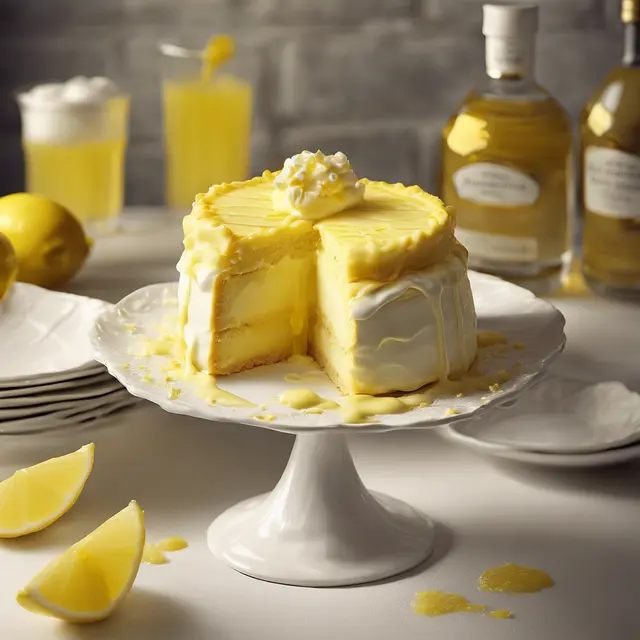 Foto de Lemon Liqueur Charlotte Russe