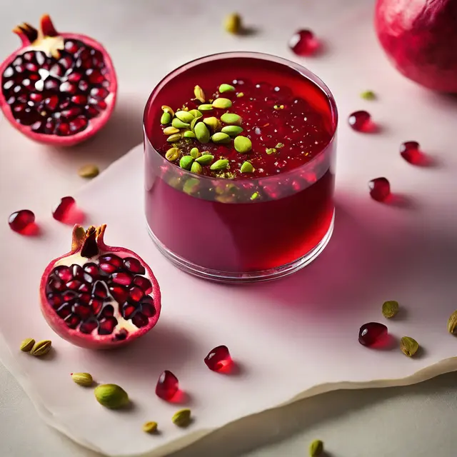 Foto de Pomegranate Gelatin with Pistachio