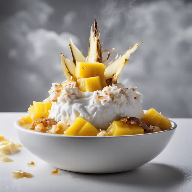 Foto de Coconut Cream with Caramelized Pineapple