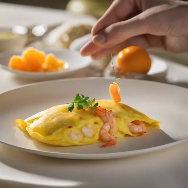 Foto de Shrimp and Tangerine Omelet