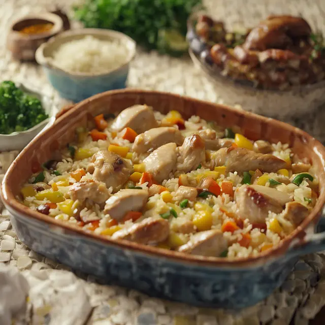 Foto de Chicken and Rice Casserole