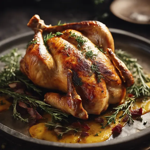 Foto de Roasted Chicken with Thyme