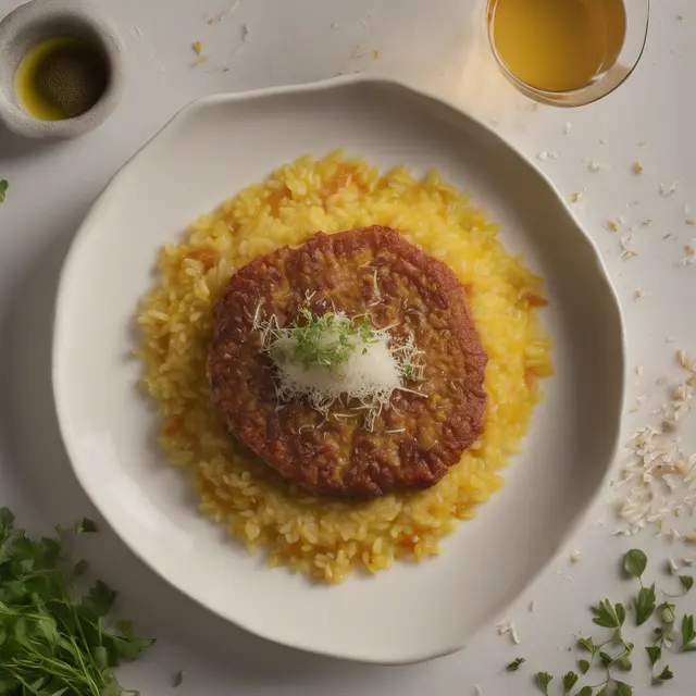 Foto de Milanesa Risotto