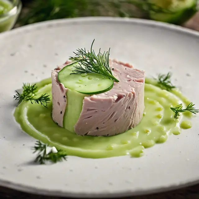 Foto de Tuna Mousse with Dill and Cucumber