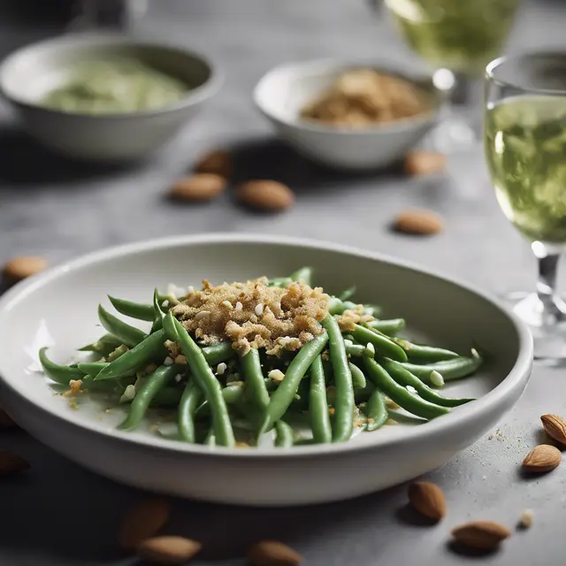 Foto de Green Bean with Almond Cream