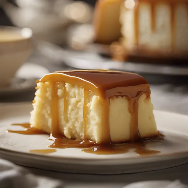 Foto de Ricotta Cake with Caramel Glaze