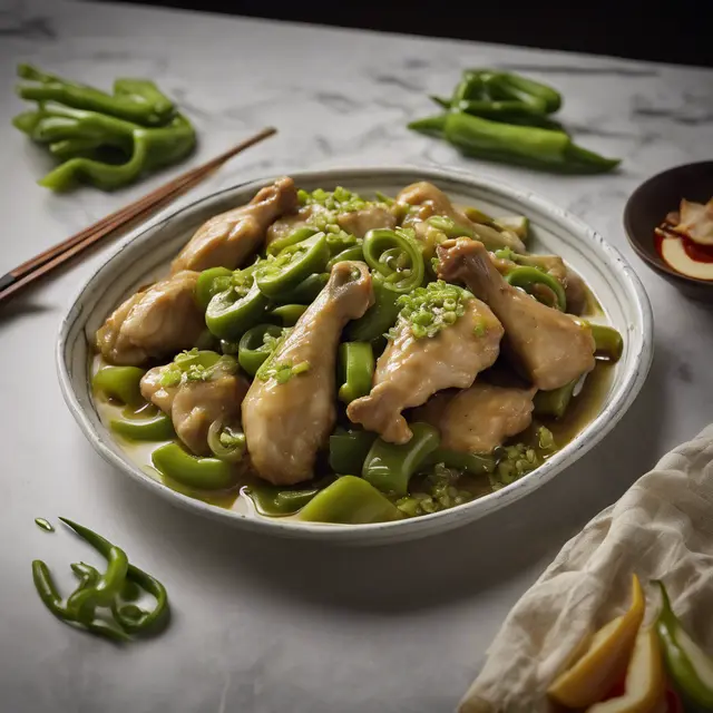 Foto de Green Pepper Chicken