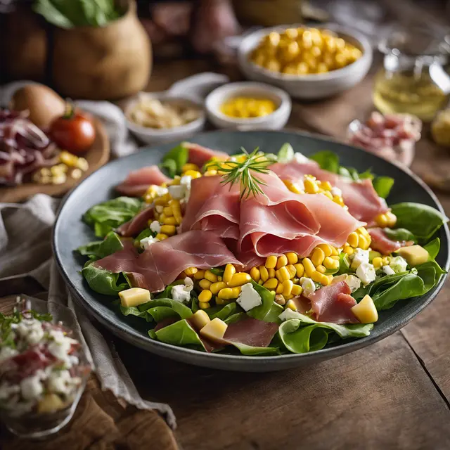 Foto de Prosciutto and Corn Salad