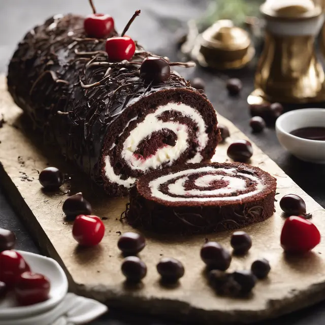 Foto de Black Forest Cake Roll