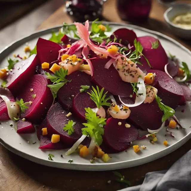 Foto de Beet Salad with Smoked Trout