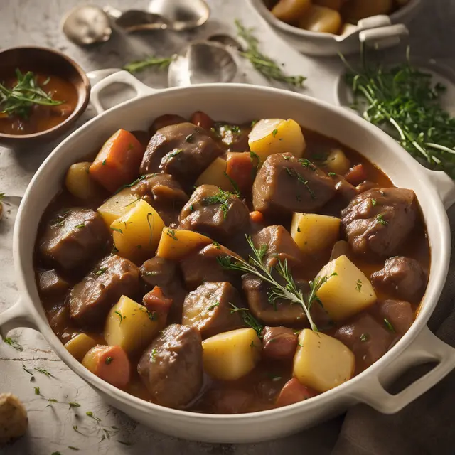 Foto de Braised Potatoes with Beef Stew