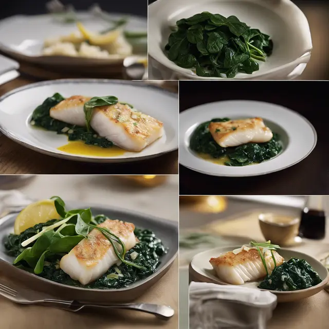 Foto de Cod with Spinach