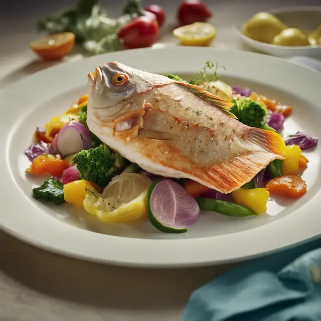 Foto de Snapper with Vegetables