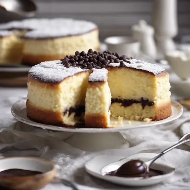 Foto de Cottage Cheese Cake with Ricotta Filling