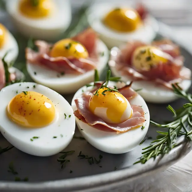 Foto de Stuffed Eggs with Prosciutto