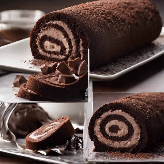 Foto de Chocolate Truffle Cake Roll