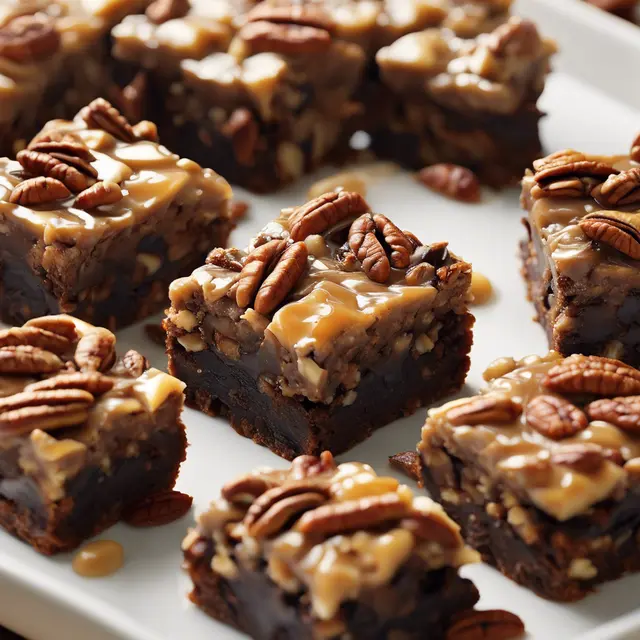 Foto de Turtle Brownie with Pecans