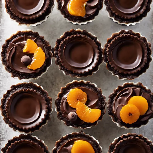 Foto de Chocolate and Orange Crème Brûlée Tarts