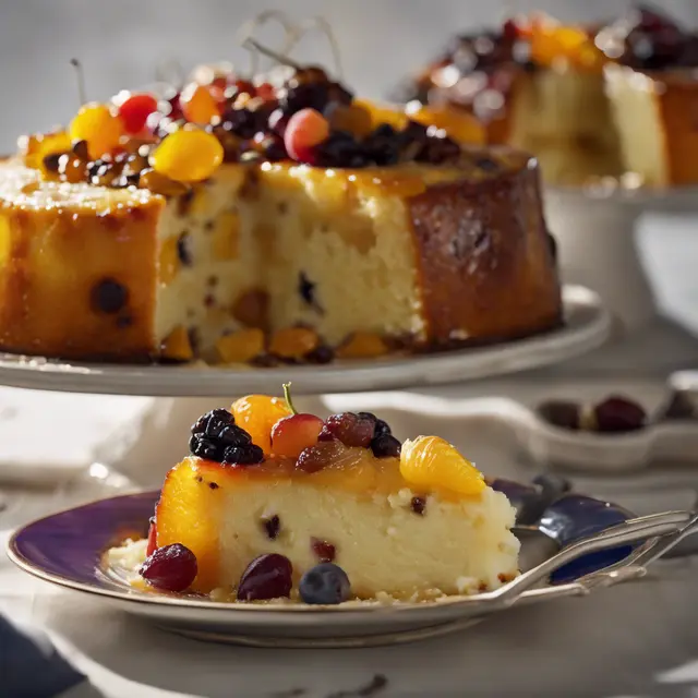 Foto de Ricotta Cake with Caramelized Fruits