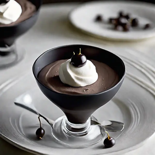 Foto de Black Bean Mousse