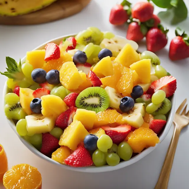 Foto de Orange and Honey Fruit Salad