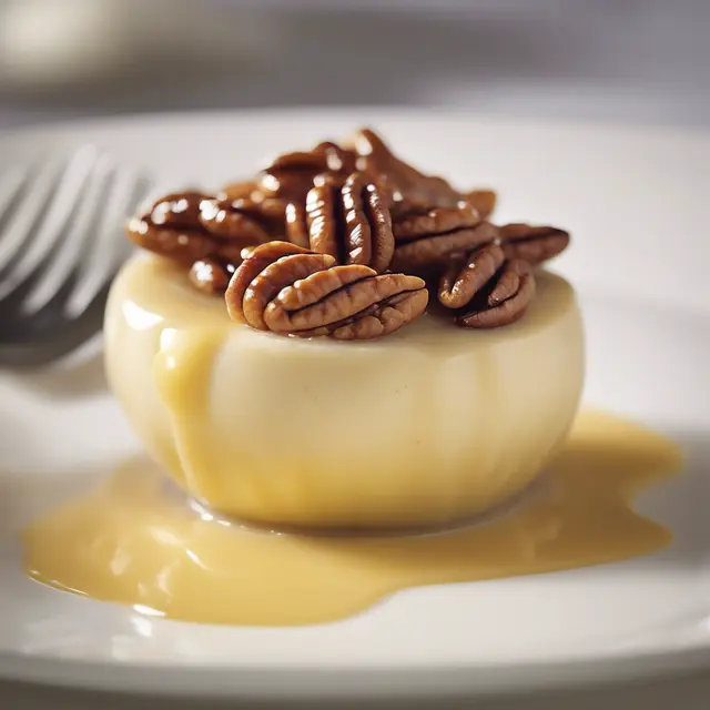 Foto de Egg Custard with Pecan