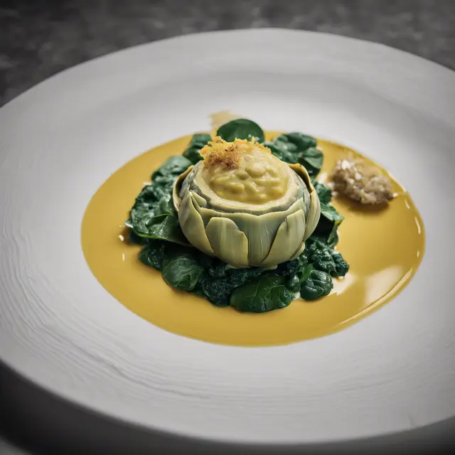 Foto de Artichoke Bottom with Spinach