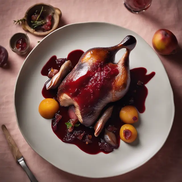 Foto de Duck with Quince and Plum