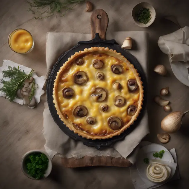 Foto de Mushroom and Cheese Tart