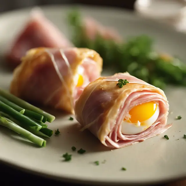 Foto de Ham and Egg Roll