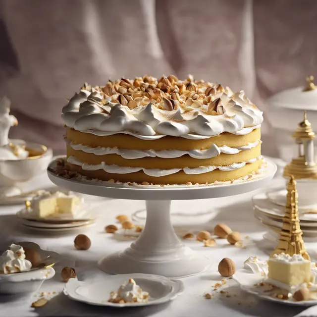 Foto de Genoise with Nuts and Meringue