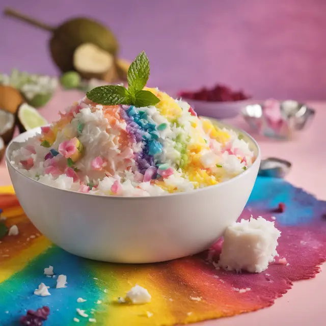 Foto de Rainbow Coconut Treat