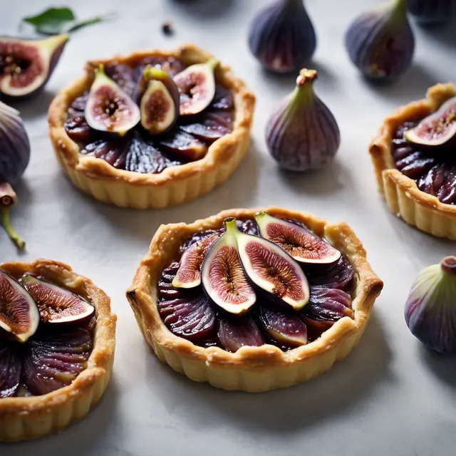 Foto de Fig Tart with Cream