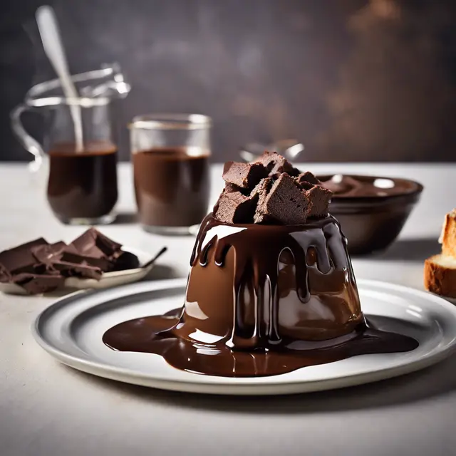 Foto de Chocolate Pudding with Bread