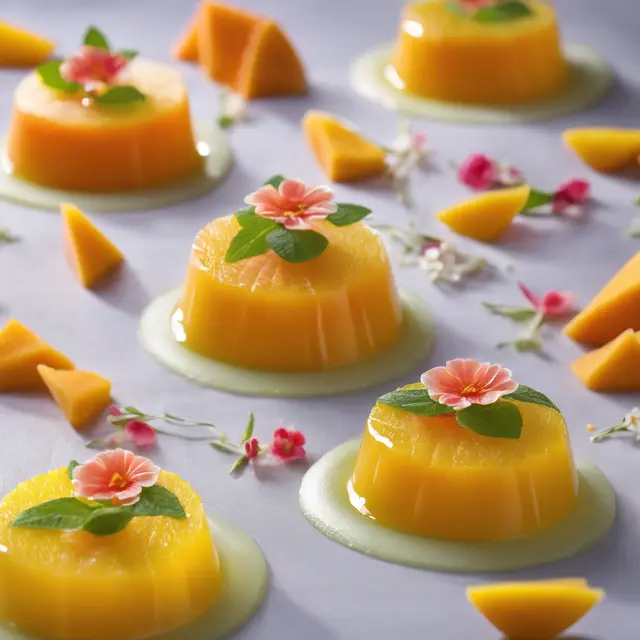 Foto de Mango and Melon Gelatin